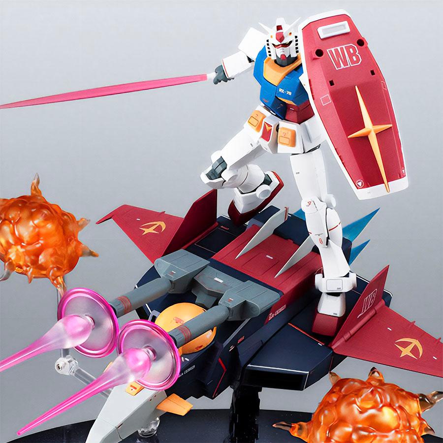 ROBOT魂＜SIDE MS＞ Gアーマー ver. ガンダム ROBOT魂 ＜ SIDE MS ＞ Gファイター ver. A.N.I.M.E. (完成品