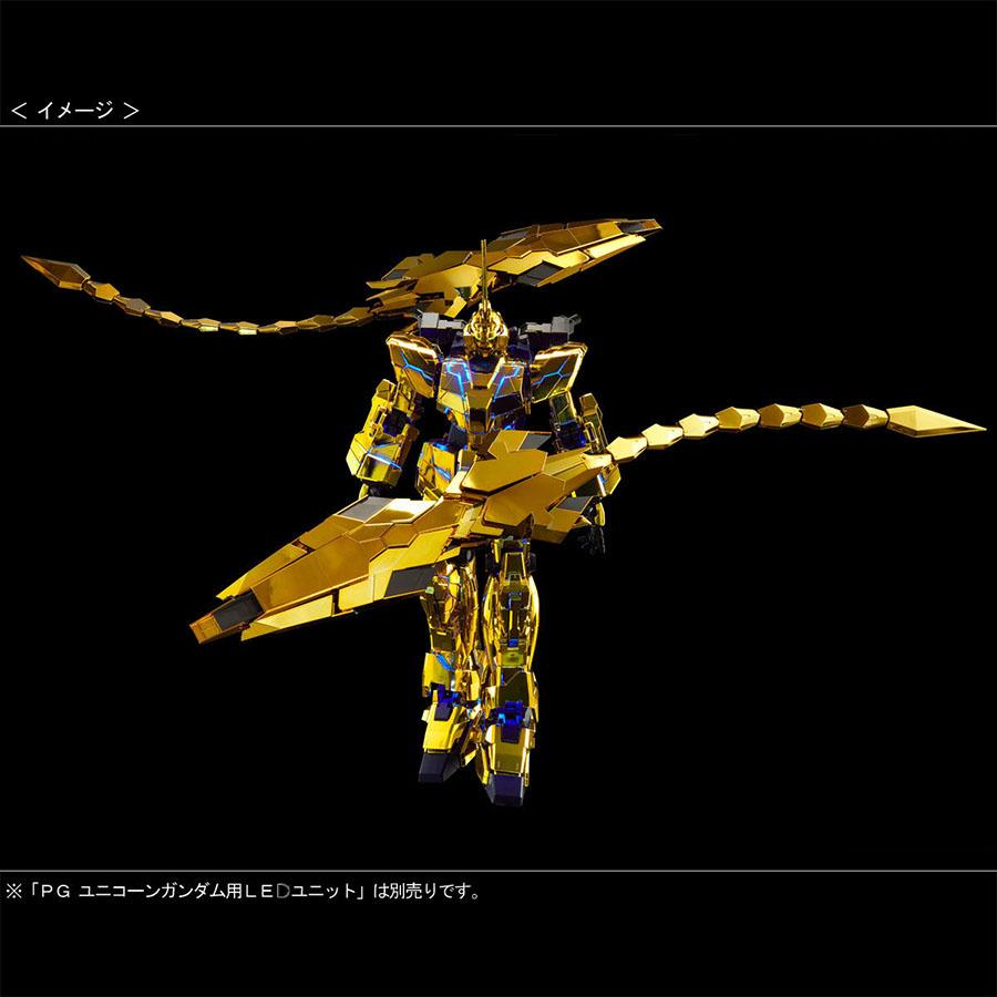 【即納新品】ＰＧ 1/60 ユニコーンガンダム３号機 フェネクス（ナラティブＶｅｒ．） 組み立て式プラモデルの画像