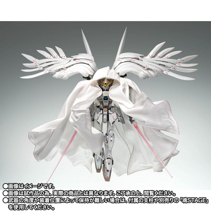 【26.06月販売分】GUNDAM FIX FIGURATION METAL COMPOSITE ウイングガンダムゼロ クロークドカスタム 塗装済可動フィギュア_6