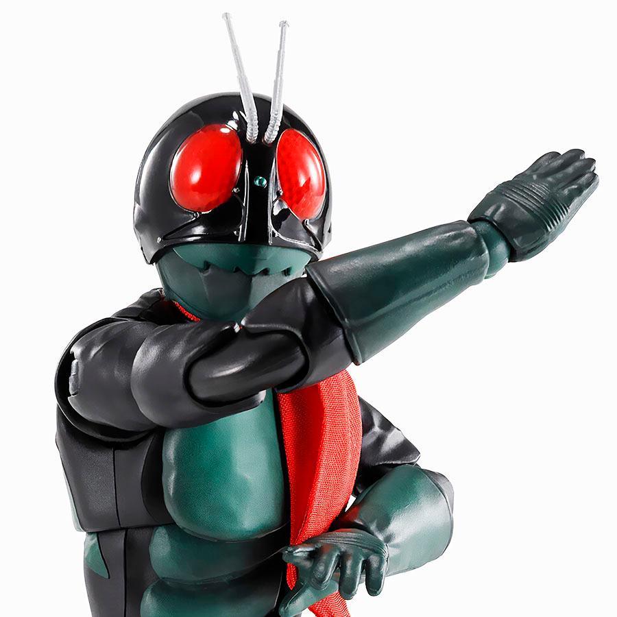 【即納新品】S.H.Figuarts（真骨彫製法） 仮面ライダー1号（桜島Ver.） 栄光の昭和ライダーエディション 塗装済可動フィギュアの画像