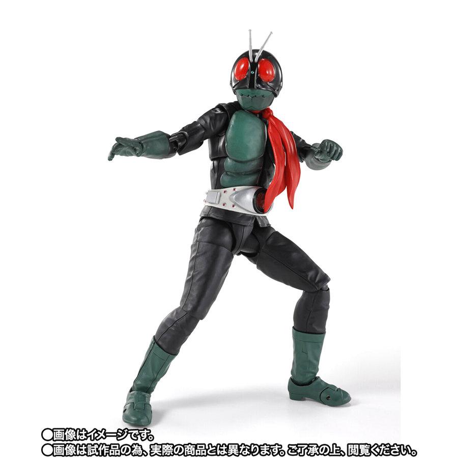 【即納新品】S.H.Figuarts（真骨彫製法） 仮面ライダー1号（桜島Ver.） 栄光の昭和ライダーエディション 塗装済可動フィギュアの画像