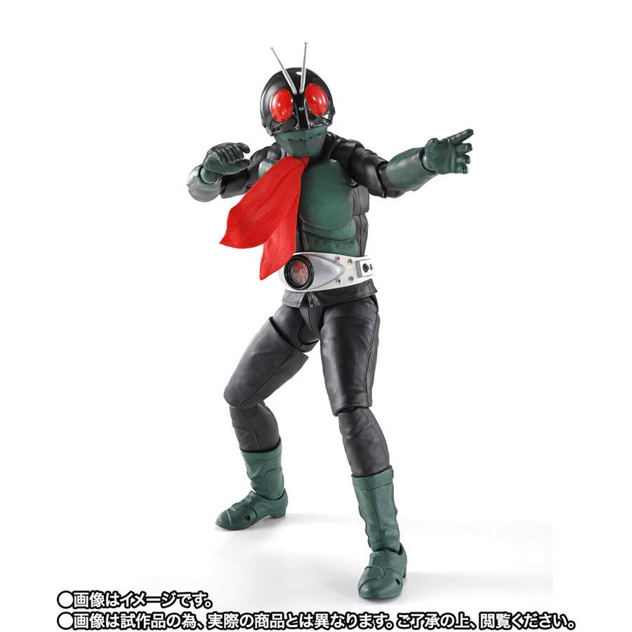 【即納新品】S.H.Figuarts（真骨彫製法） 仮面ライダー1号（桜島Ver.） 栄光の昭和ライダーエディション 塗装済可動フィギュアの画像