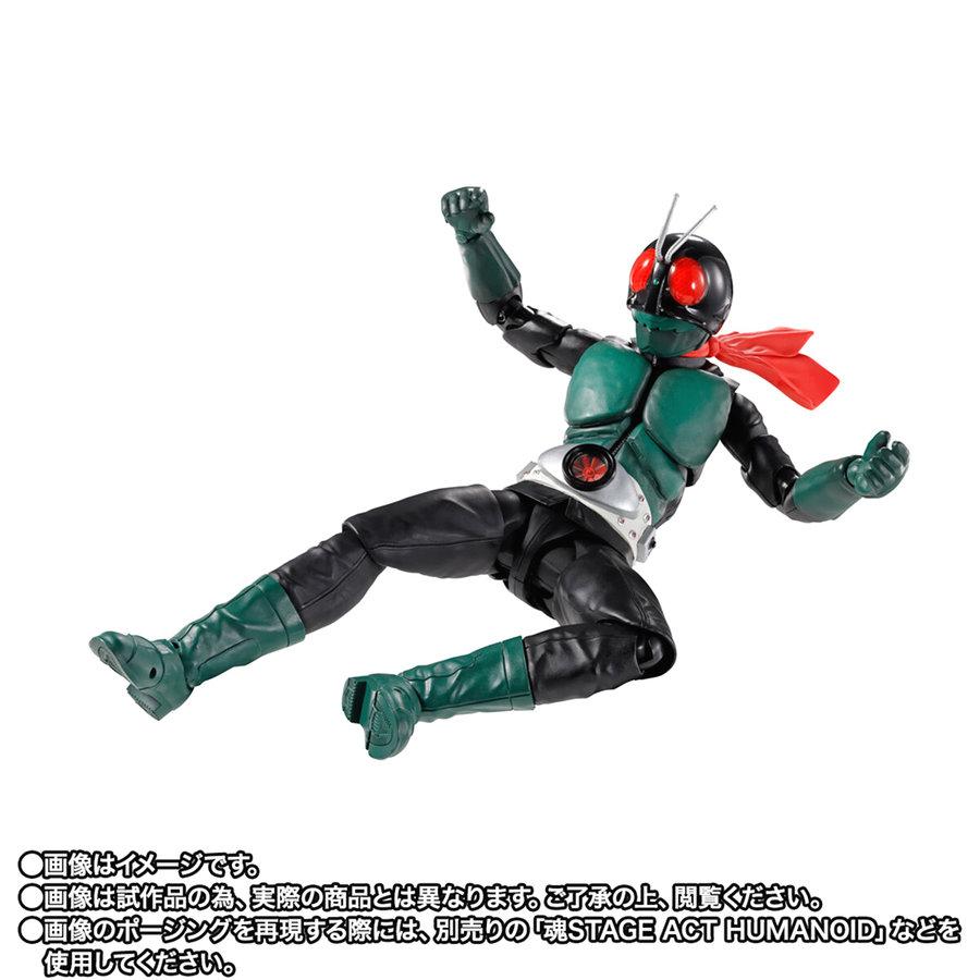 【即納新品】S.H.Figuarts（真骨彫製法） 仮面ライダー1号（桜島Ver.） 栄光の昭和ライダーエディション 塗装済可動フィギュアの画像