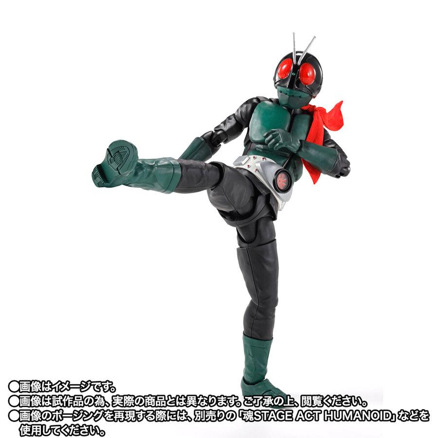 【即納新品】S.H.Figuarts（真骨彫製法） 仮面ライダー1号（桜島Ver.） 栄光の昭和ライダーエディション 塗装済可動フィギュアの画像