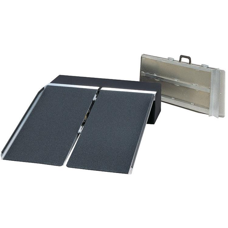 イーストアイ スロープ 段差解消 ポータブルスロープアルミ2折式タイプ