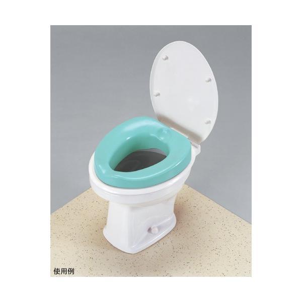 安寿 ソフト補高便座 補高3cm（＃3） 535-253 アロン化成 │ 補高 トイレ用品 排泄関連 介護用品 福祉用具 高齢者の画像