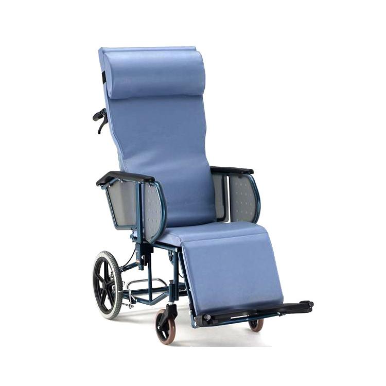 リクライニング機能付き介助用車椅子FR-11R 車椅子 フルリクライニング車椅子 FR-11R エスコート 松永製作所