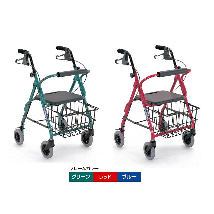 カワムラサイクル】四輪歩行車 KW20 グリーン