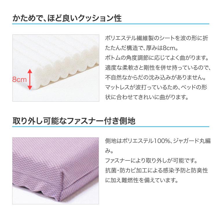 パラマウント プレグラーマットレス KE-551 中古 マットレス Aランク】パラマウントベッド プレグラー