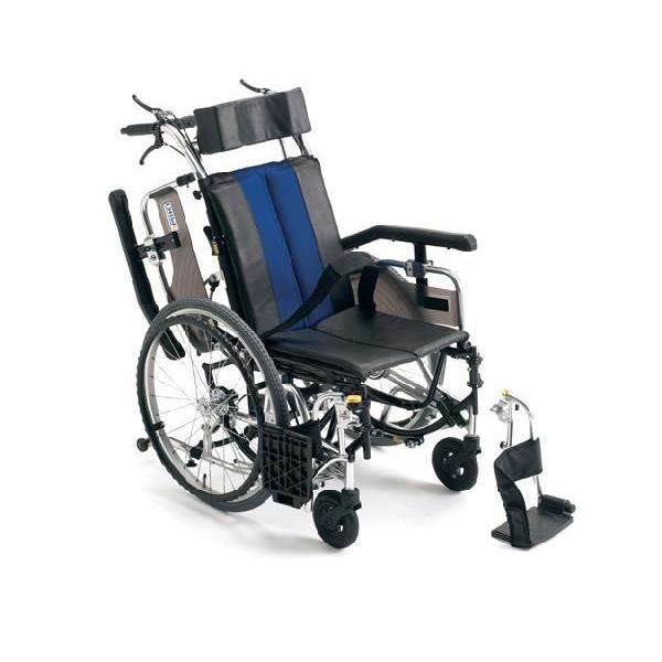 MiKi製品 リクライニング車椅子 ティルト式