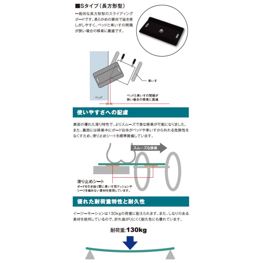 イージーモーション Sタイプ モルテン 車いす用小物 スライディング