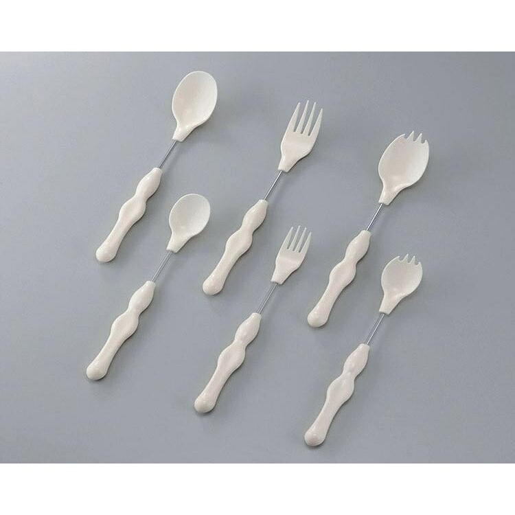 スプーン 自助具 介護用 曲げる 曲がる カトラリー かるまげ35