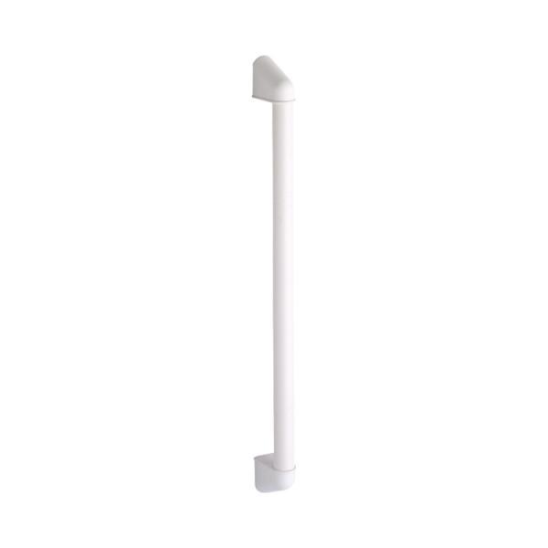 介護　ソフトハンド　50cm　手すり　ホワイト　P30V　I-50 2本 ソフトハンド Vタイプ φ30 長さ50cm P-30V I-50 ナカ工業