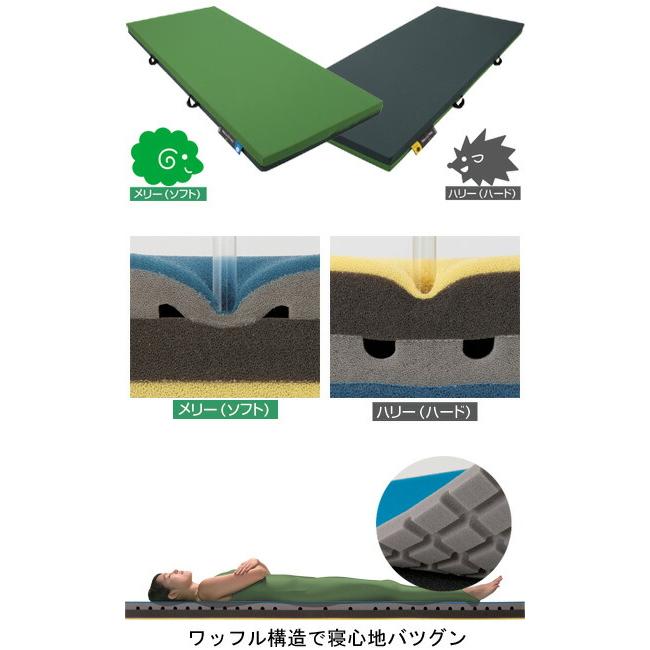 Mery＆Hary（メリー＆ハリー）900/CR-681 幅90cm レギュラー ケープ │  | 介護 老人 高齢者 シニア 介護用品 体圧分散式マットレス 床ずれ防止用具 柔らかめ 硬の画像