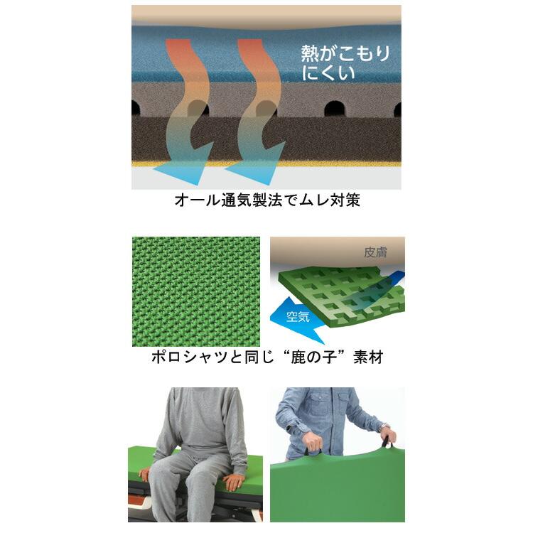 Mery＆Hary（メリー＆ハリー）900/CR-681 幅90cm レギュラー ケープ │  | 介護 老人 高齢者 シニア 介護用品 体圧分散式マットレス 床ずれ防止用具 柔らかめ 硬の画像