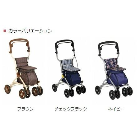 ちょい値下げ❢　シルバーカー　TacaoF ルミド 幸和製作所】シルバーカー ルミド SIMD02 ブラウン | 手押し車