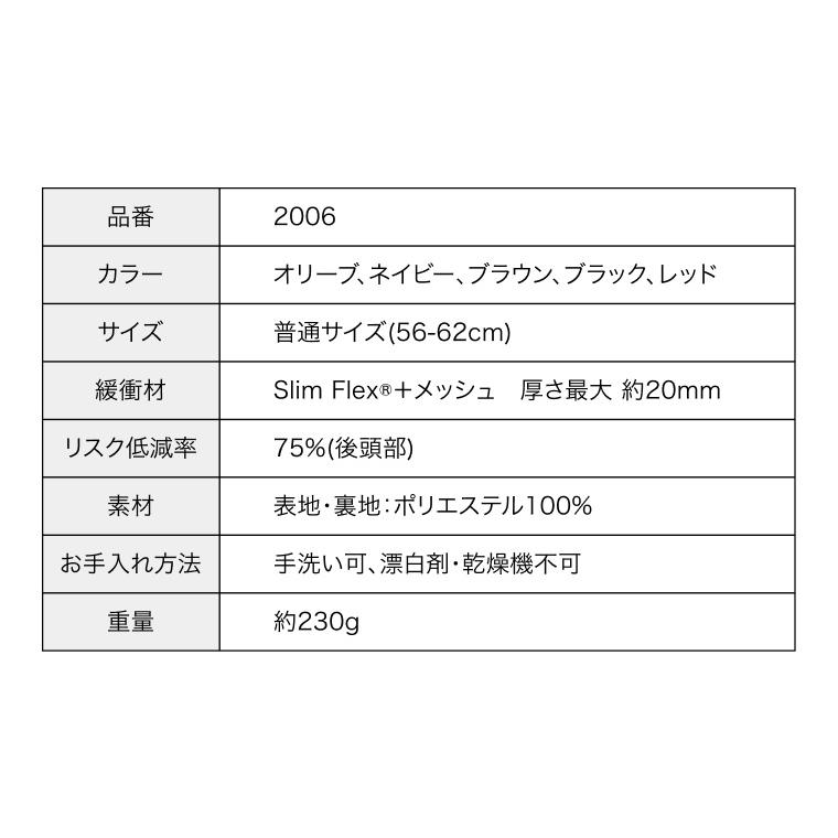 ヘッドガード アボネット ガードCタイプ（後頭部衝撃吸収重視型
