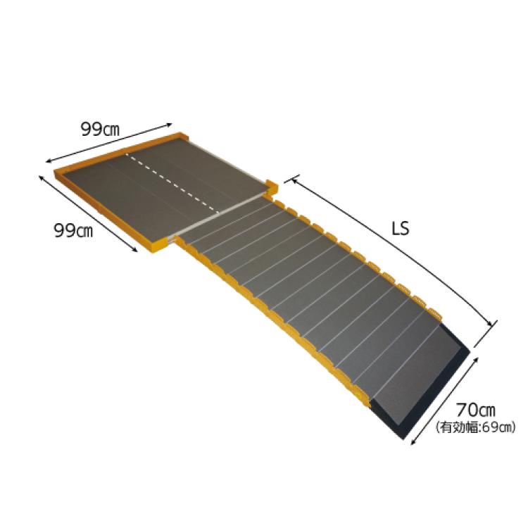 【送料込み】介護用スロープ 楽天市場】スロープ 【 40％OFF 】 介護用品 送料無料 シコク 段