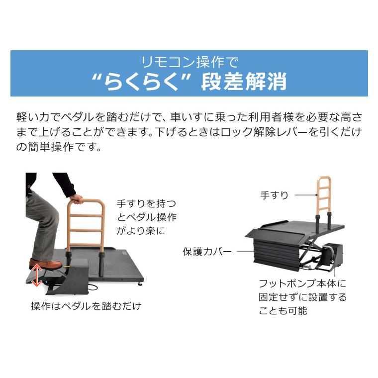 molten（モルテン） 段差解消 リフト 介護 高齢者 移動用リフト リーチ