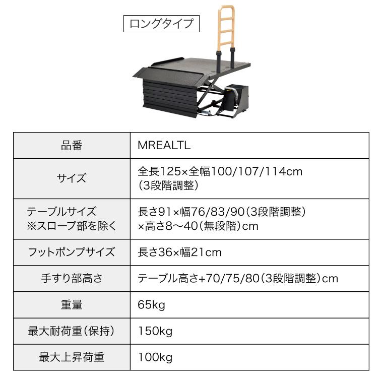 molten（モルテン） 段差解消 リフト 介護 高齢者 移動用リフト リーチ