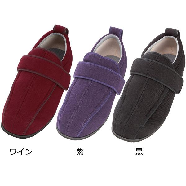 介護シューズ ケアフルIII（両足販売）7030 7E 徳武産業 │ 介護靴 介護 靴 あゆみシューズ あゆみシリーズ むくみ 腫れ 下肢装具着用 甲高 幅広 ワイ_2