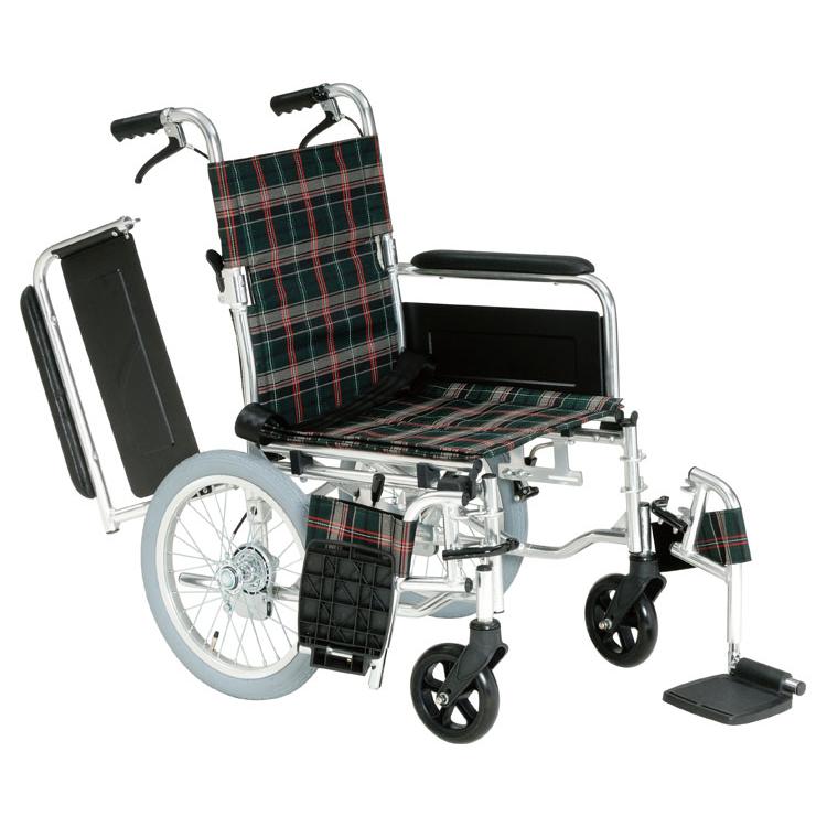 美品 MAKI マキテック 車椅子 軽量 折り畳み式 介護 アルミ 車いす 介助用 車椅子 折りたたみ ノーパンクタイヤ RW-30SB