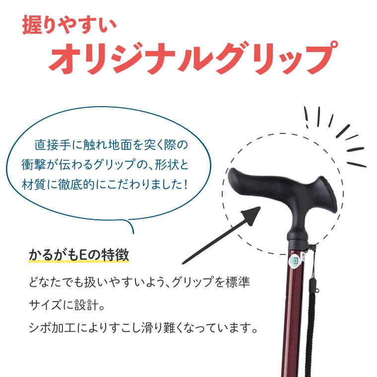 フジホーム 四点杖 4点杖 介護 高齢者 安定 ステッキ つえ かるがもE 4