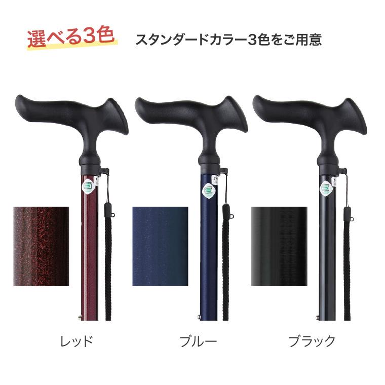 フジホーム 四点杖 4点杖 介護 高齢者 安定 ステッキ つえ かるがもE 4