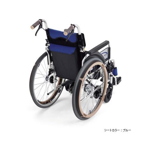 ミキ 法人宛車椅子 とまっティシリーズ アルミ自走車いす スキット SKT