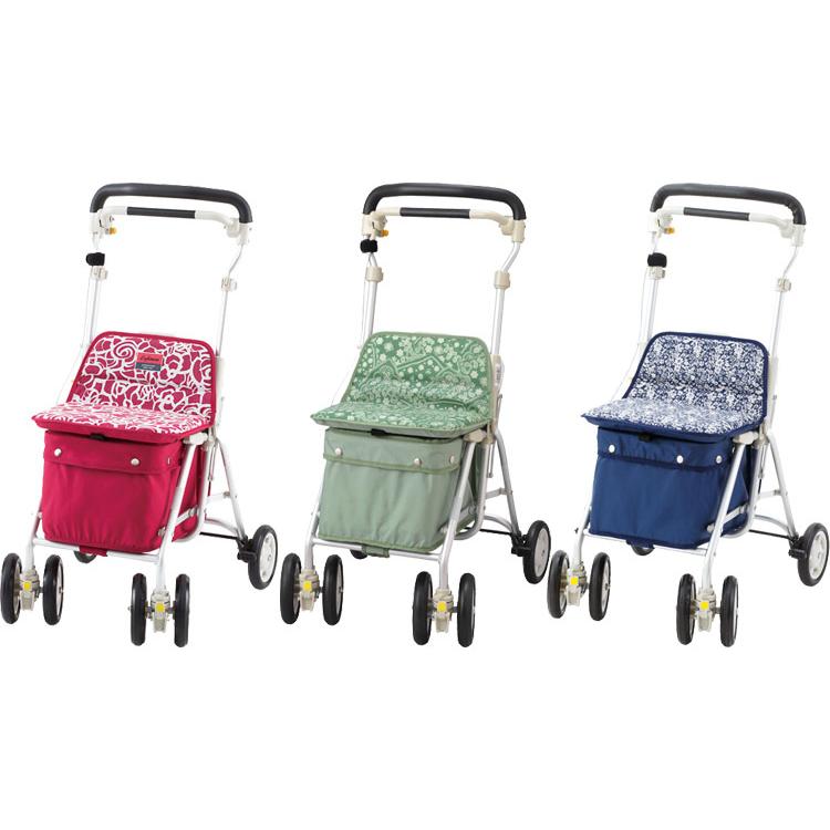 【未使用】ウィズワン　Cute mini W シルバーカー 買い物カート シルバーカー キュートミニW ウィズワン(象印ベビー) 手押し車