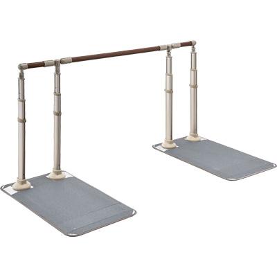 安寿 アットグリップ AT-C-930 870-130 （幅80×奥行162×高さ75〜85cm） アロン化成 │ 手摺り 手すり 高齢者 介護用品 玄関 ポーチ 段さ昇降 段さ解消の画像