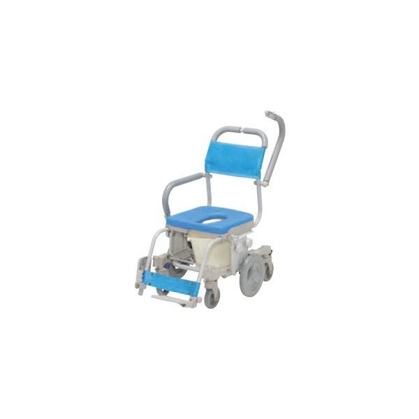 シャワーキャリー 入浴用 車椅子 高齢者 介護用品 シャトレチェア6輪 O