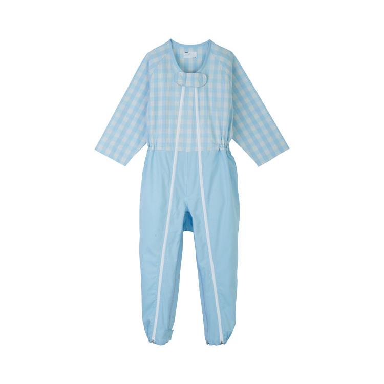 ANGEL つなぎ服　ファスナー　Lサイズ　エンゼル ANGEL（ベビー、介護） つなぎ寝巻き コンビネーション（フル