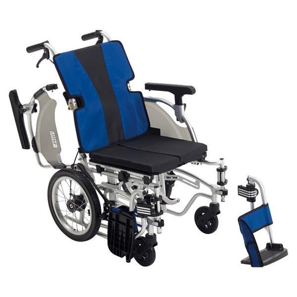 【美品】折りたたみ式車椅子 モジュール型 低座面仕様 Miki MEF-14 ミキ 法人宛モジュール車いす アルミ介助車いす MEF-14 低座面仕様