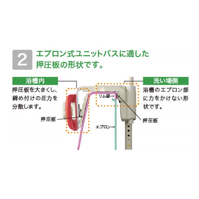 アロン化成 安寿 ユニットバス対応浴槽手すり UST-130UB 取説・工具付き 楽天市場】安寿【ユニットバス対応浴槽手すり UST-130UB / UST-130UB