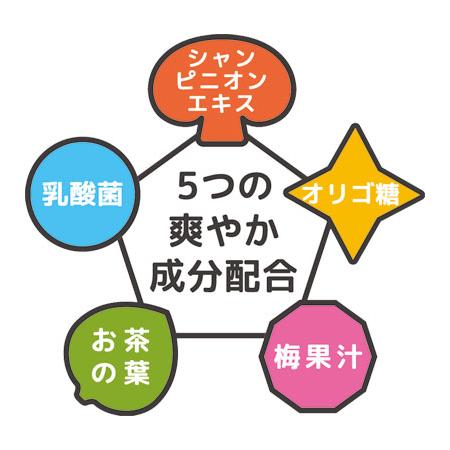シャンピニオンゼリー「ニットー」L 50g×30袋入り 日東製薬 │ 食品 シンバイオティクス シャンピニオンエキス nano乳酸球菌 フラクトオリゴ糖 梅果汁 腸内環境の画像