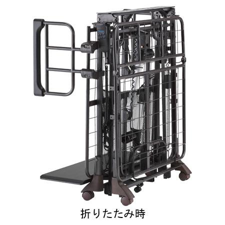 ベッド 収納 リクライニングベッド 電動ベッド 収納式電動リクライニングベッド マットレスセパレート AX-BE580 アテックス │ 介護用品 収納ベッド 折りたたみ_1