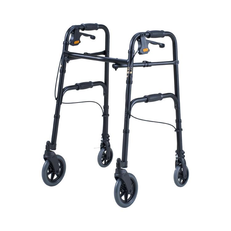 歩行器 リハビリ セーフティーアームVタイプウォーカー ミニ 介護用品