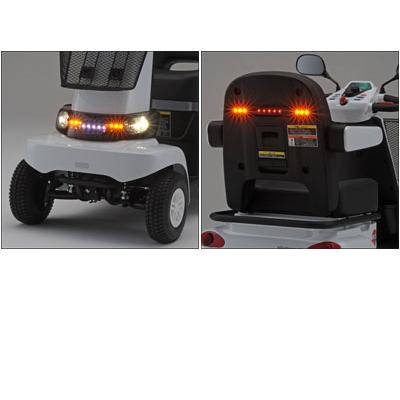 電動カート シニアカー 遊歩フジ ホワイトマイカ K504 最高速度6km