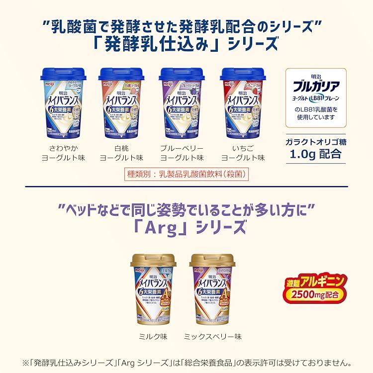 明治（meiji） メイバランス 栄養補助食品 メイバランスMiniカップ