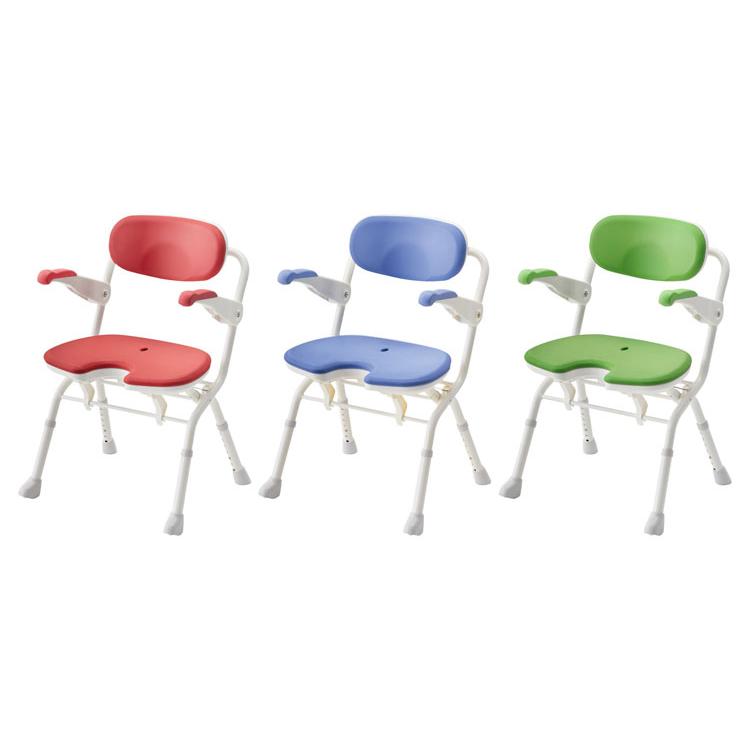 介護用シャワーチェアー　安寿 ひじ掛け付シャワーイス HP ｜ 【安寿】の介護用品 ｜ アロン化成