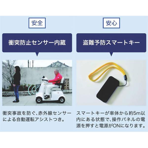 4輪セニアカ- 東洋工業　てくてっくん　 高齢者の安心できる移動手段を普及させるため デザインシニアカー