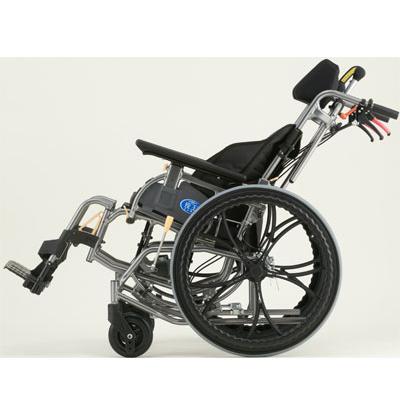 日進医療器 車椅子 座王X 自走用 座幅40cm ガンメタ NA-XF7 │ 車いす