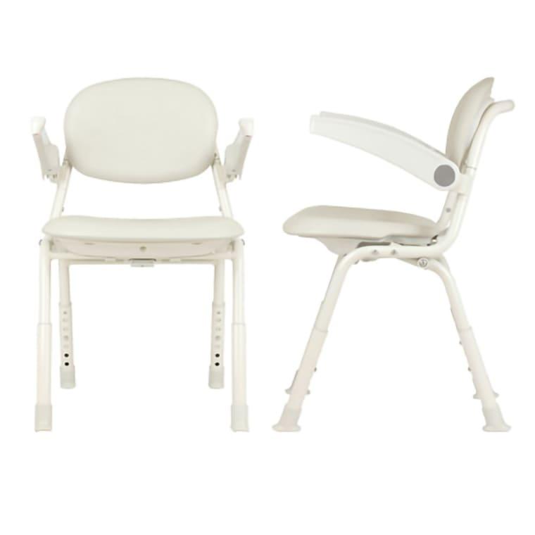 Tacaof シャワーチェアー 折りたたみ 介護○ ユニプラス コンパクト