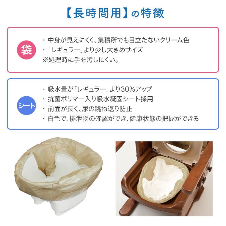 トイレ用処理袋 防災 長時間用トイレ処理袋 ワンズケア 20枚入 YS-292 
