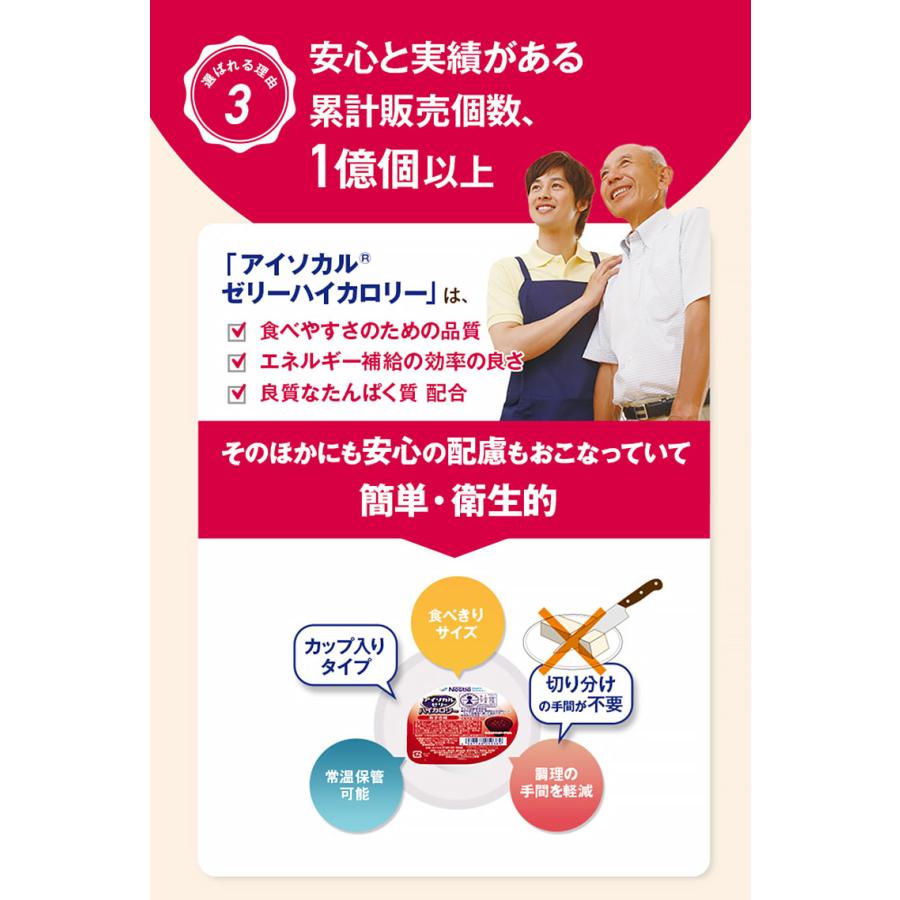 Nestle（ネスレ） 介護食 栄養補助食品 高カロリーゼリー アイソカル