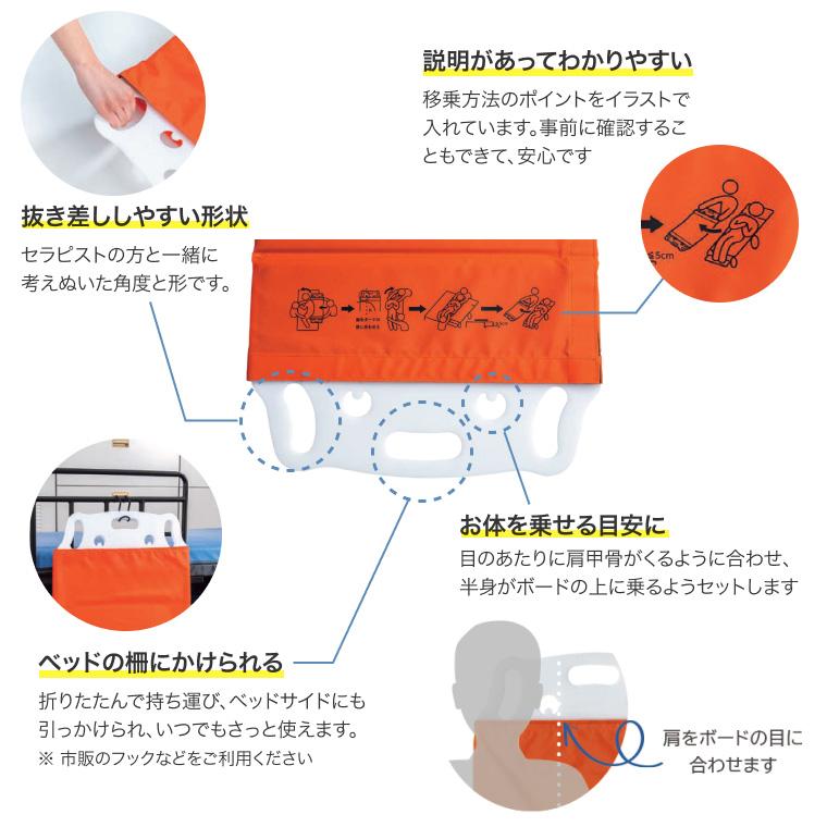 移乗ボード スライディングボード のせかえくんスライド TB-503