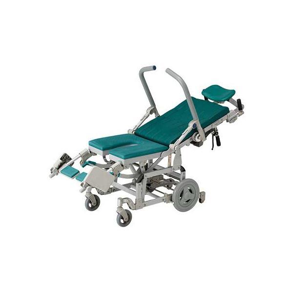 シャワーキャリー 入浴用 車椅子 高齢者 介護用品 はいねーるSAL U型シート HN016 ウチヱ │ お年寄り 老人 シニア 病院 施設 デイサービス 入浴介助 入浴_1