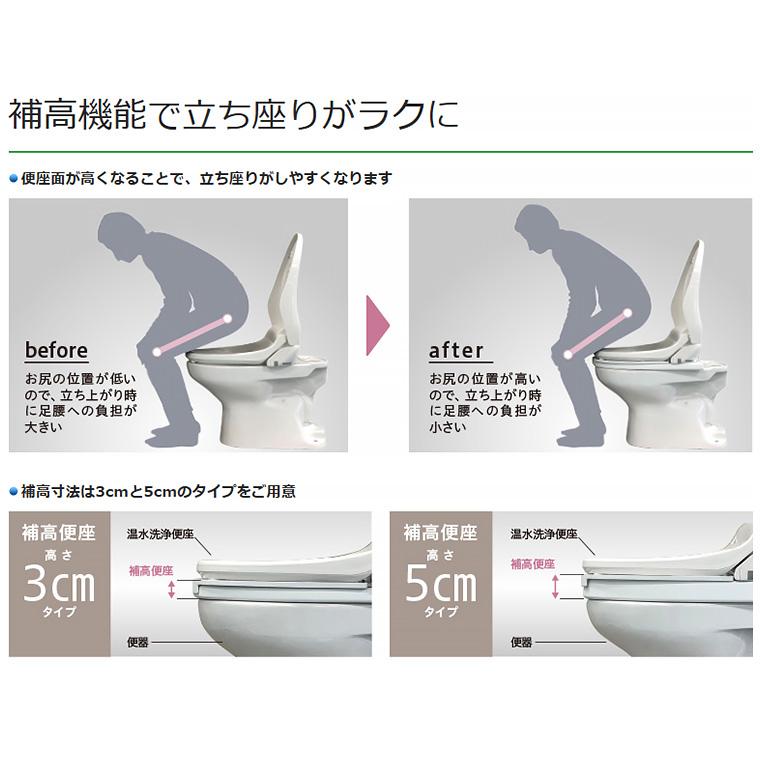 Panasonic（パナソニック） 補高便座 温水洗浄便座付き補高便座α