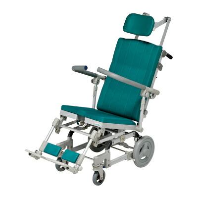 シャワーキャリー 入浴 車椅子 はいらーくチルト U型シート HR032 ウチヱ │ 介護用品 高齢者 お年寄り 老人 病院 老人ホーム デイサービス 福祉施設 介護施設_2